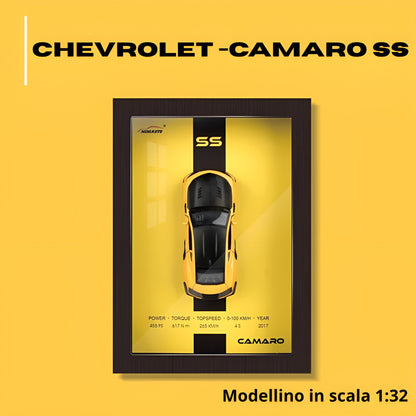 Gears Frame - Quadro con modellino in scala 1:32